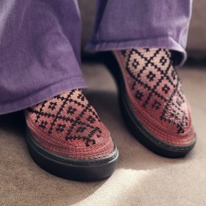 گیوه کد04-طرح سهراب هایلایت (سوزندوزی)